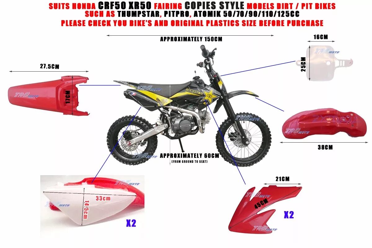 Питбайки Honda CRF 50. Питбайк ly50-2 125. Пластик CRF 70. Пластик CRF 125. Размер питбайка 125