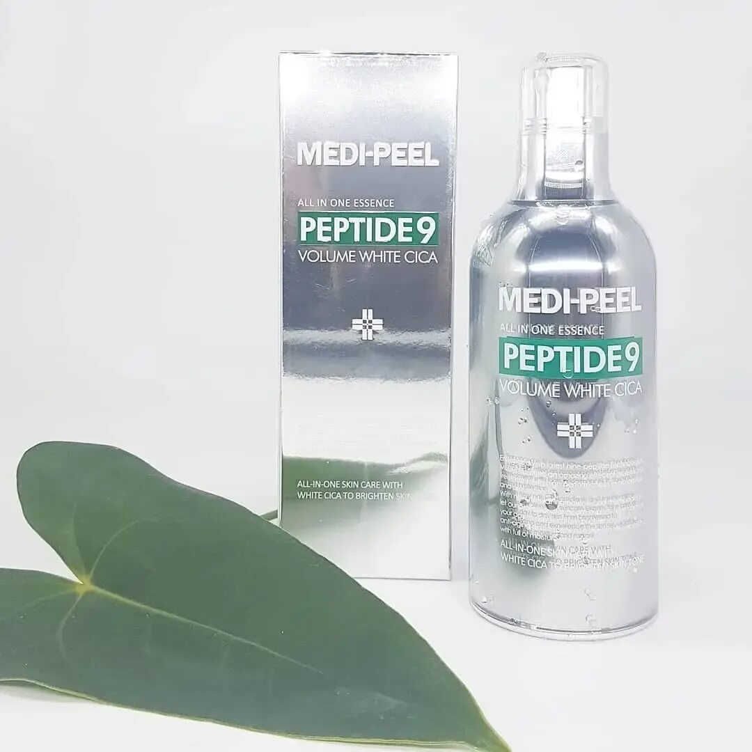 Medi Peel Peptide 9 Volume White cica. Medi-Peel Peptide 9 Volume White cica Essence (100ml). Эссенция Medi-Peel Peptid 9 Volume White cica. Peptide 9 Volume White cica Essence.