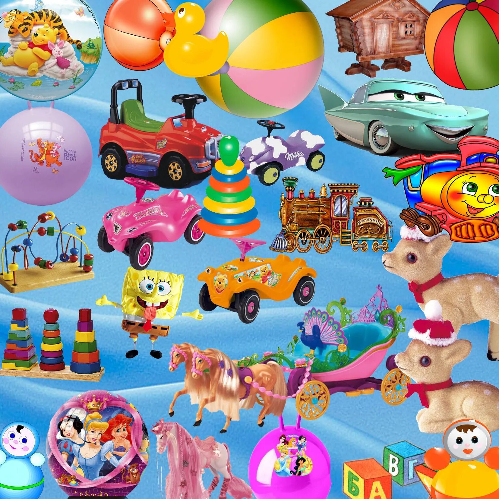 Игрушка коллаж