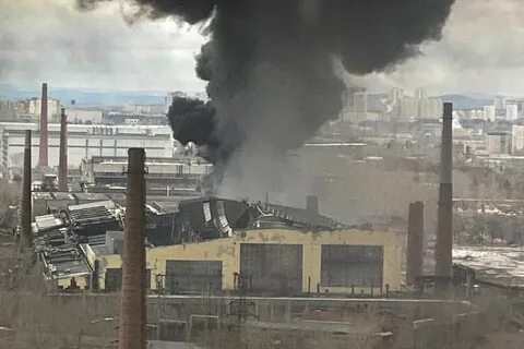 Горит уралмаш