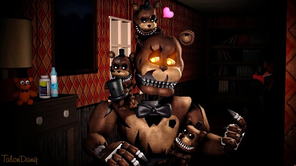 FNAF 4 кошмарный Фредди. Маленькие Фредди FNAF 4. Маленькие кошмарные Фредди. FNAF 4 Nightmare Freddy.