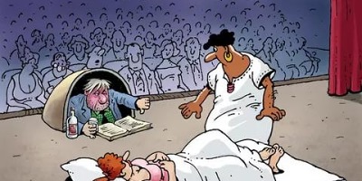 анекдоты про театр и театралов