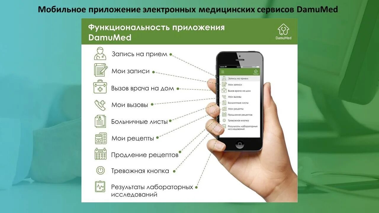 Приложение записи дат. Мобильное приложение медицина. дамумед. дамумед астана.