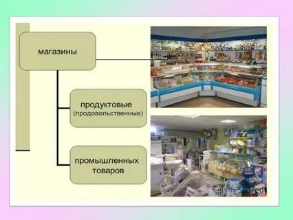 Зимние виды магазинов