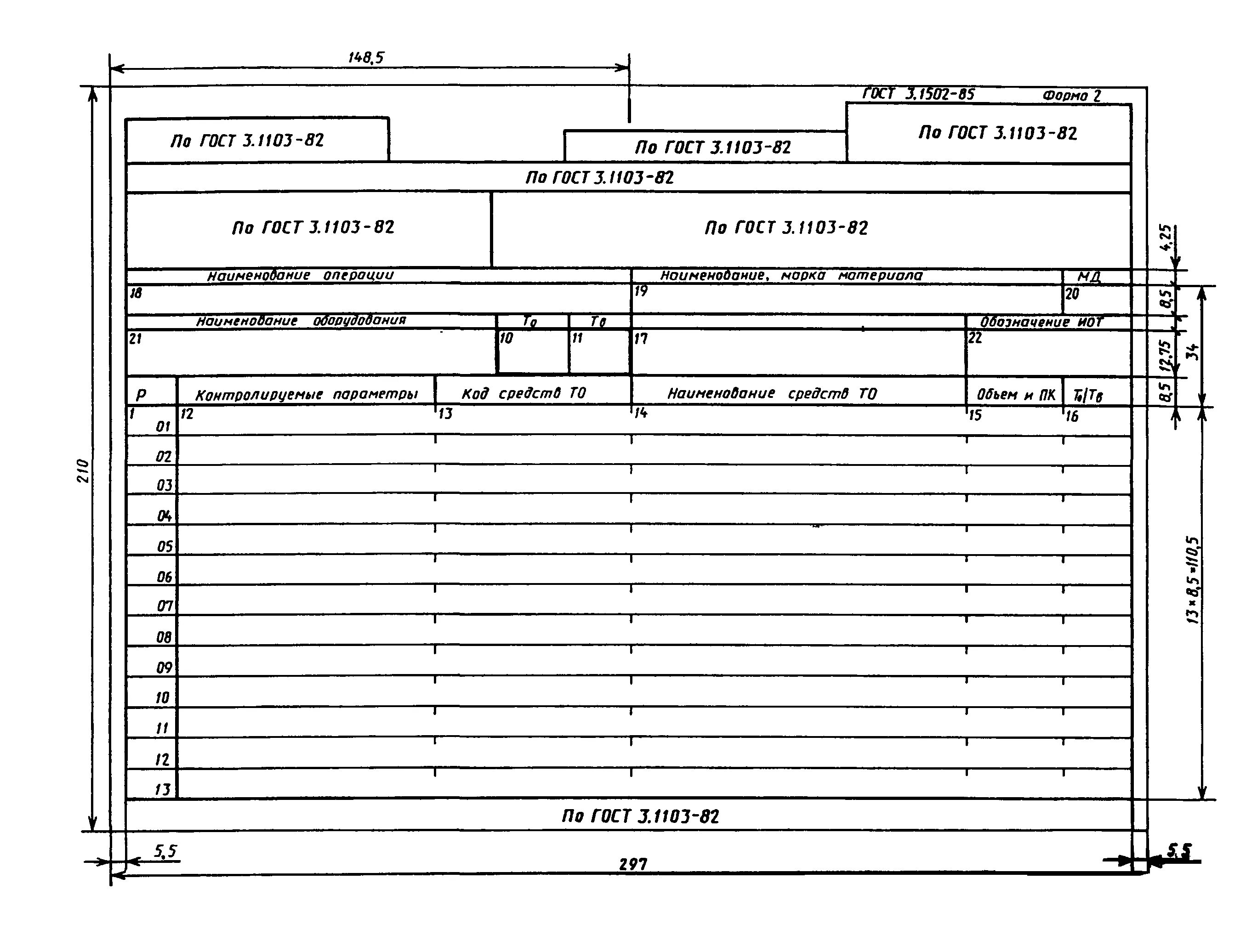 Операционная карта контроля ГОСТ 3.1502 85 форма 2. Операционную карту технического контроля по ГОСТ 3.1502-85 (форма 2).. Карта технического контроля на детали ГОСТ 3.1502-85. ГОСТ 3.1502-85 форма. Пример оформления карты