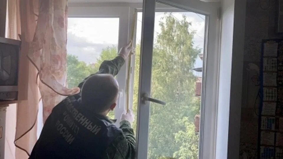 Два мальчика выпали
