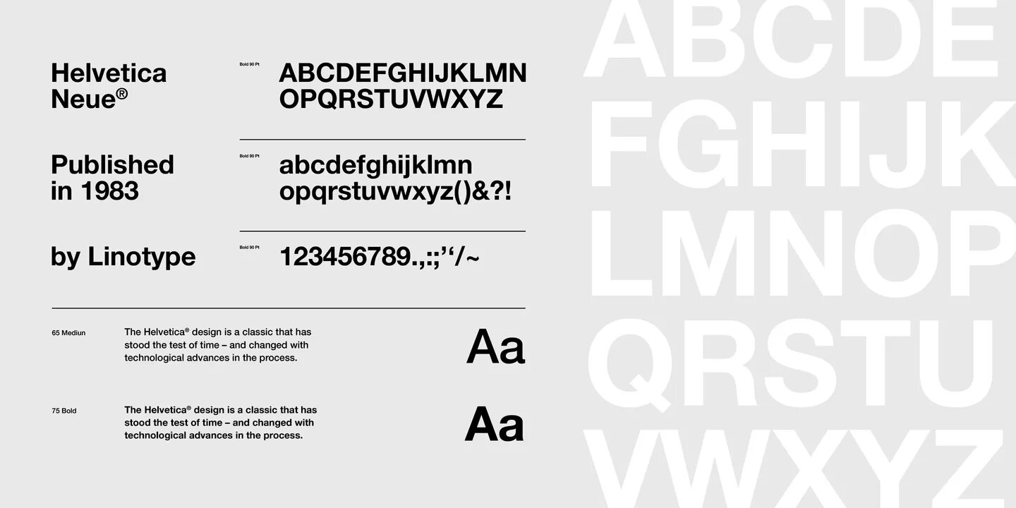 Family arial helvetica sans serif