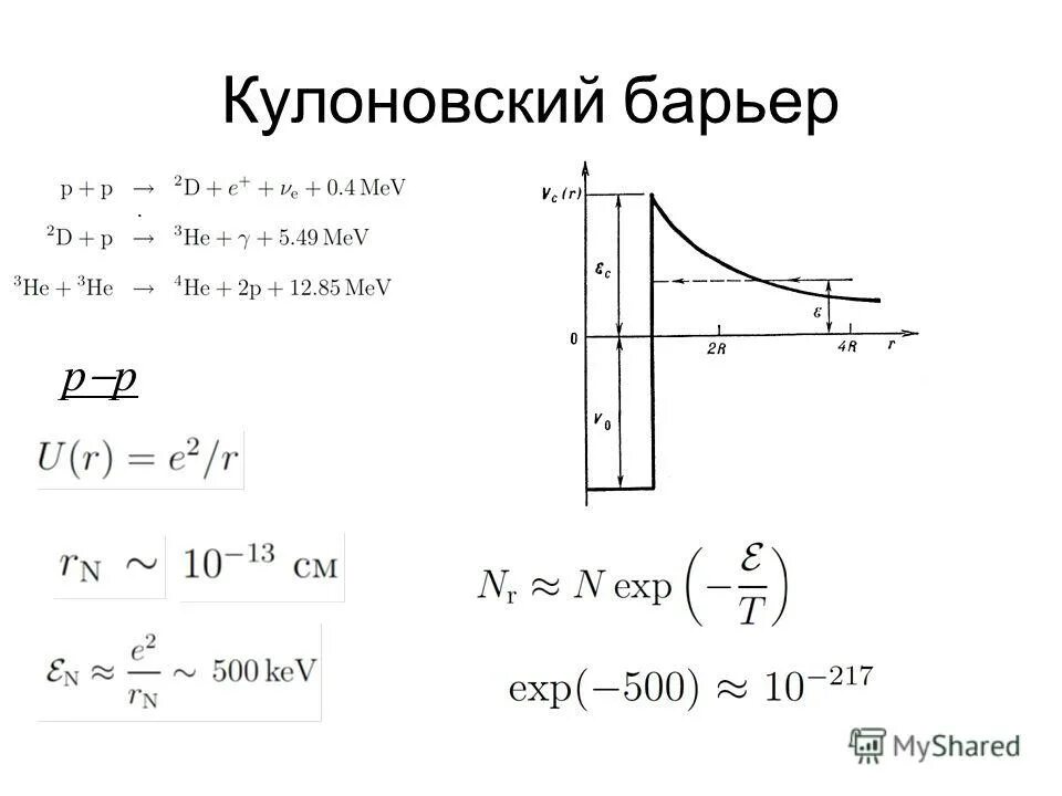 Кулоновский барьер формула. Кулоновский барьер. Потенциальный барьер альфа частиц. Величина кулоновского барьера. Высота кулоновского барьера.