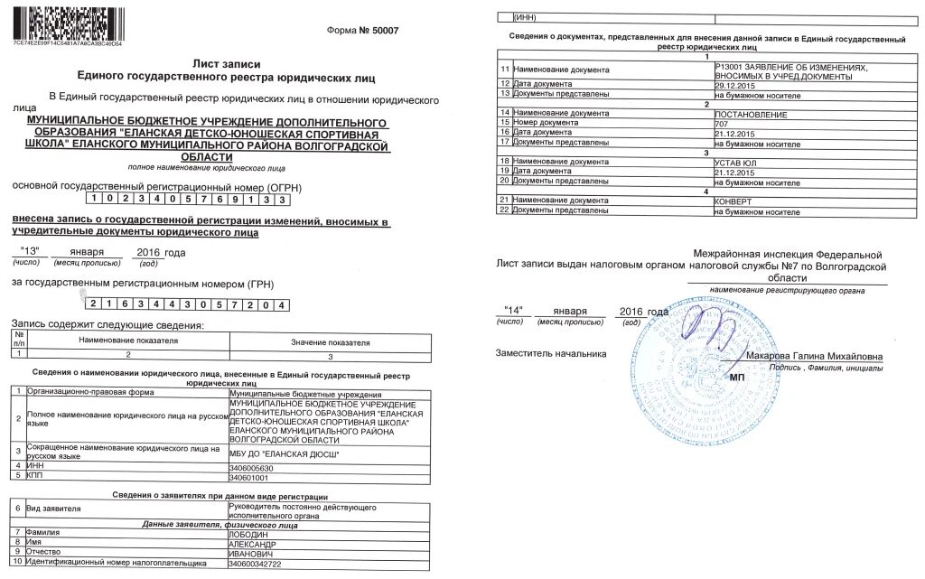 Лист записи из единого государственного реестра юридических лиц. Лист записи о регистрации ИП. Лист записи о регистрации юридического лица. Лист записи при регистрации ИП.