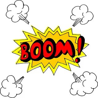 boom explosion clipart - Free Download - Boom Cartoon Transparent Backgroun...