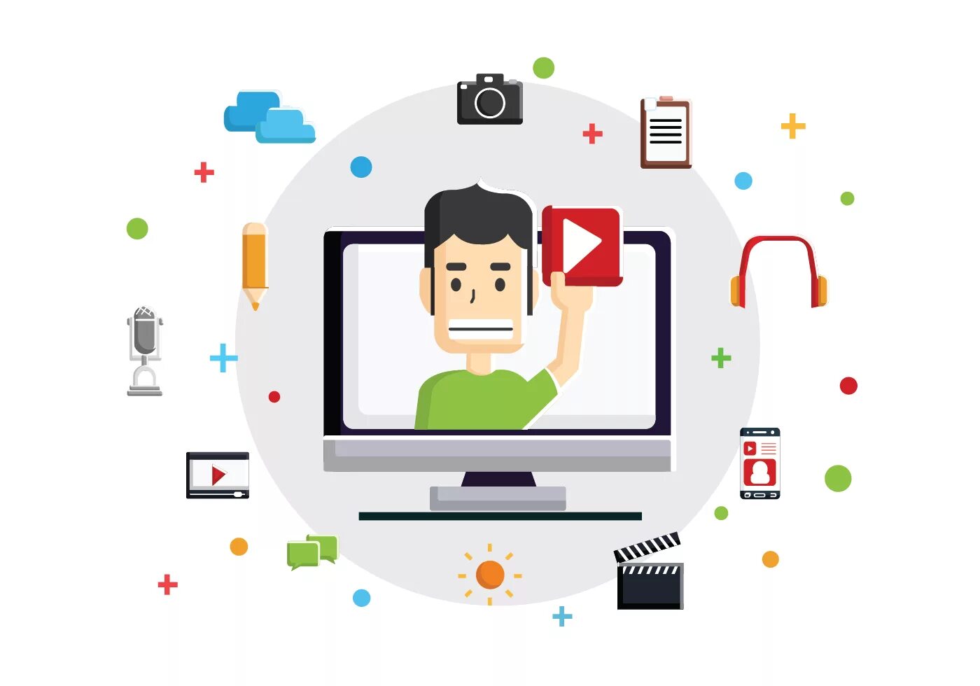 Technical content. Контент. логотип content creator. content creator vector. создание контента.