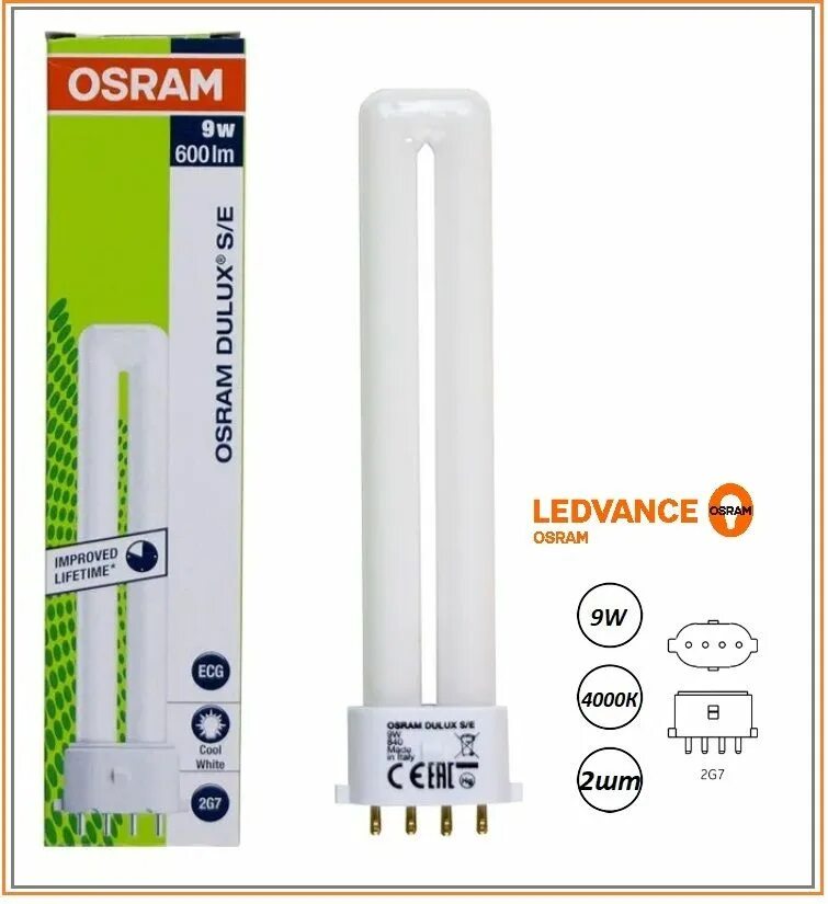 Лампа dulux s/e 11w/840 2g7 osram. Лампа osram dulux s/e 11w/840. Лампа люминесцентная osram dulux s/e 840, 2g7, t12, 7вт. Osram dulux s/e 11w тбилиси. Osram 9w41 dulux s/e.