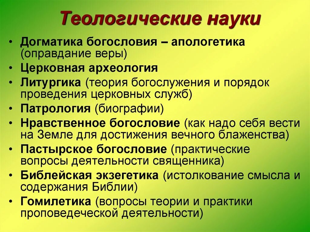 Теологические науки. Теология дисциплины. Нравственное богословие. Дисциплины в богословии. Теология простыми словами