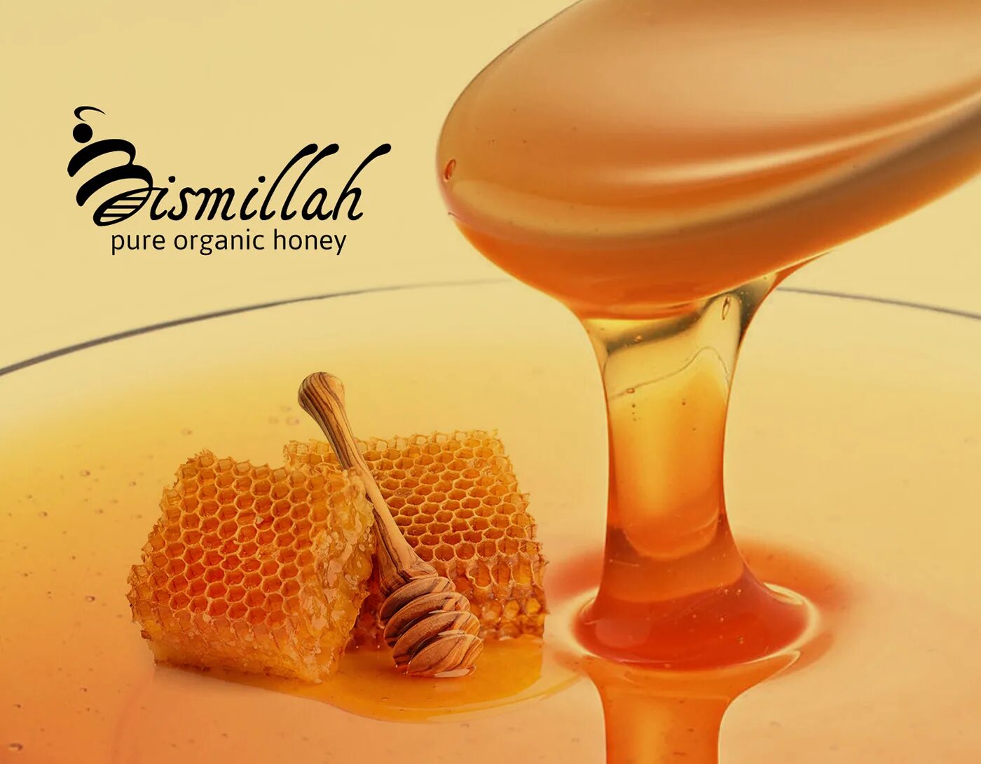Pure Honey. Honey brand. Реклама меда. Логотип Honey.