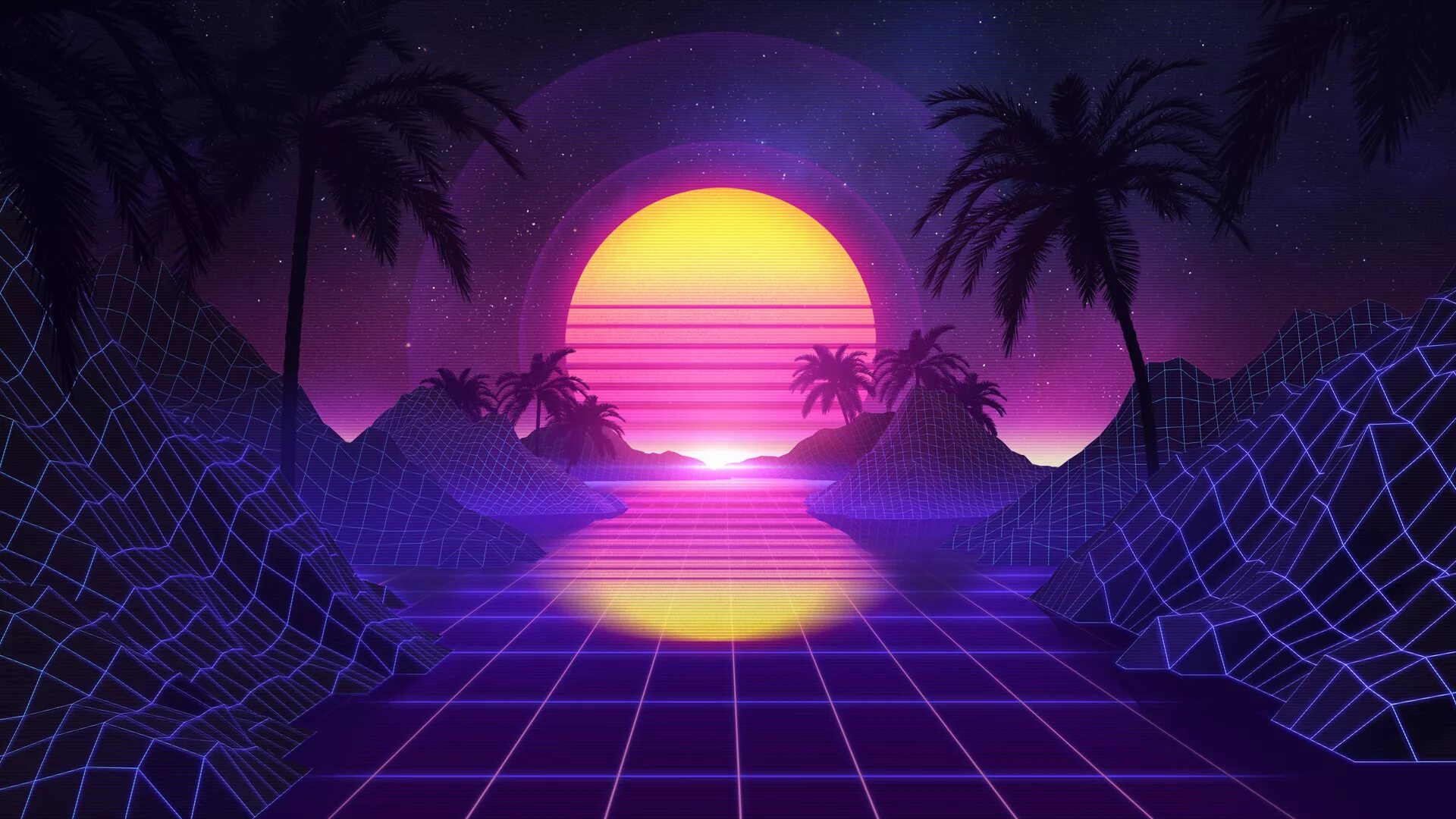 Electro synthwave