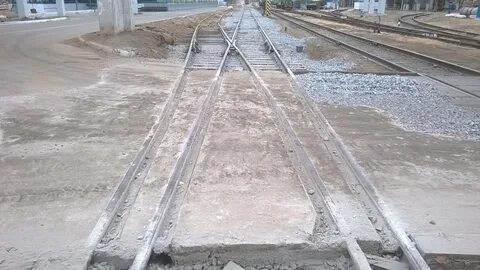 Укладка железнодорожный