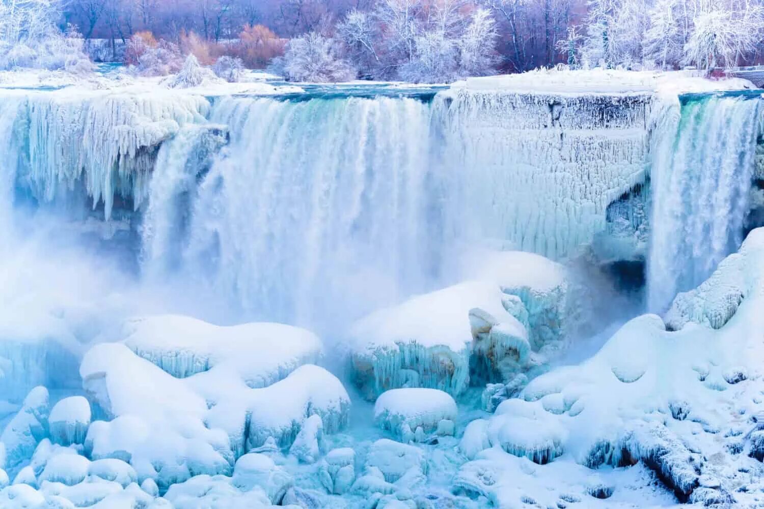 Frozen fall. Зима 1932 Ниагарский водопад. Ниагарский водопад зимой. Ниагарский водопад во льду. Зимний водопад.