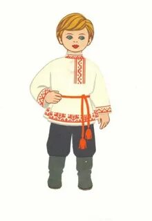 Кукла древней руси нарисовать