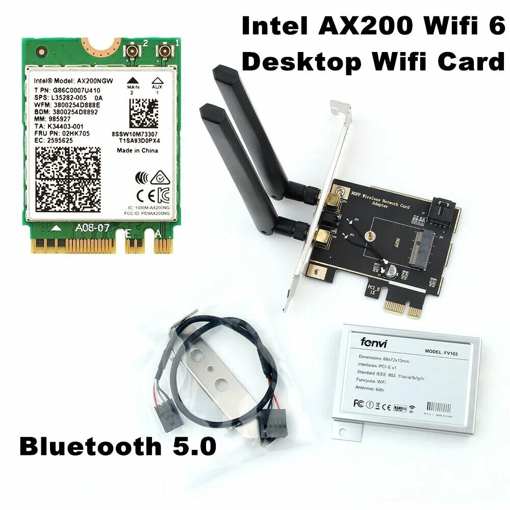 Intel wi fi 6 ax200. PCIE WIFI Card/Intel ax200. Intel Wi-Fi 6 ax200 160mhz Wireless Network Adapter PCI. Ax200 160mhz адаптер. Адаптерами Intel ax200.