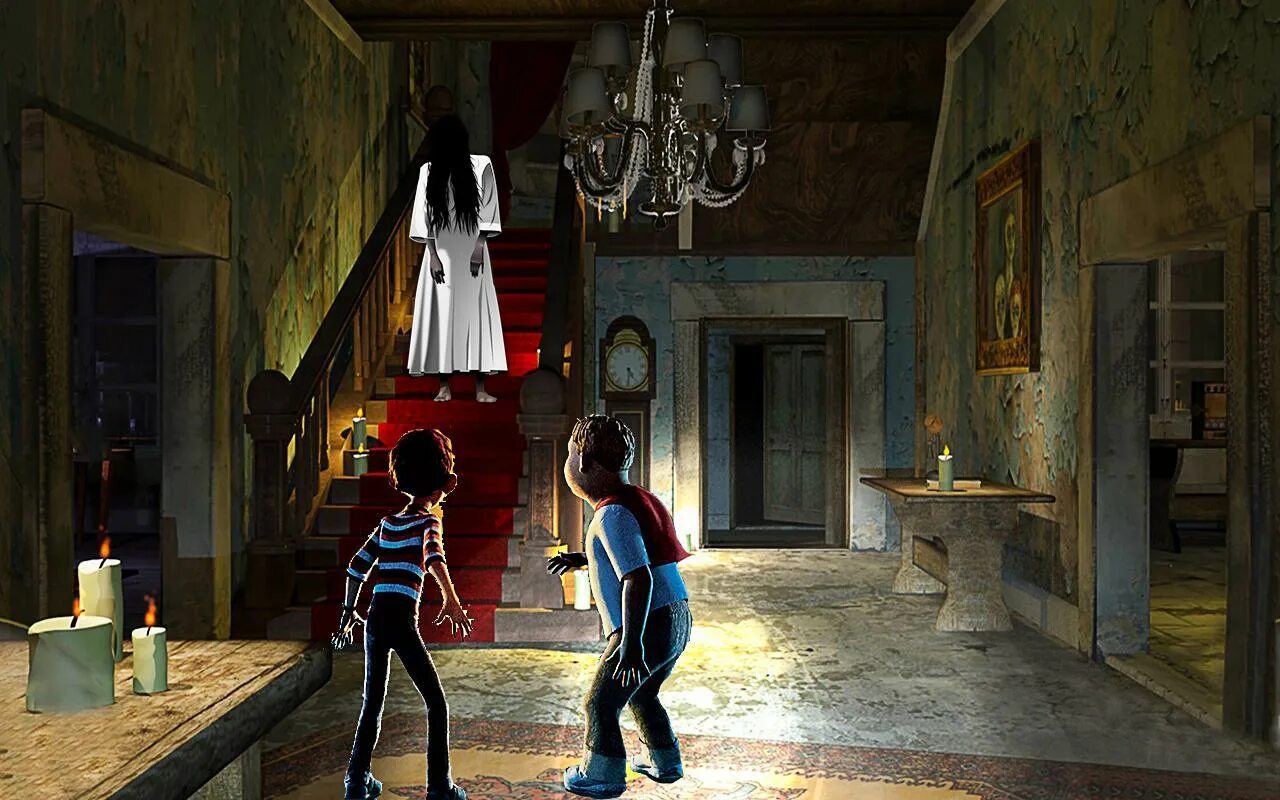 Игра Horror House Scary Escape. House Haunted игра с Мейсоном.