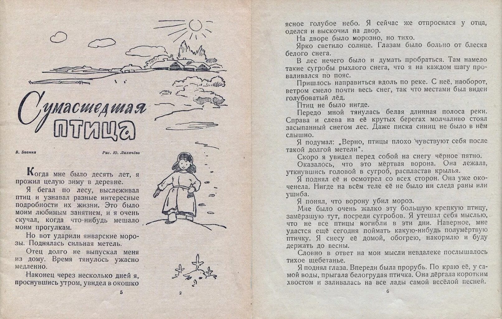 Читать безродыш 1. Рассказ Бианки сумасшедшая птица. Бианки оляпка рассказ.