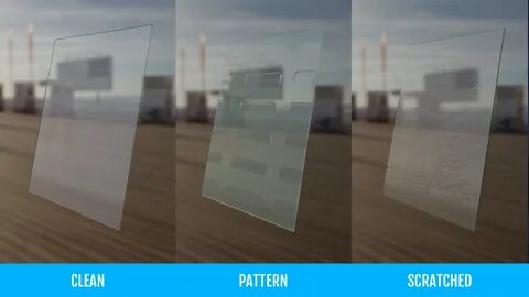 Стекло unreal
