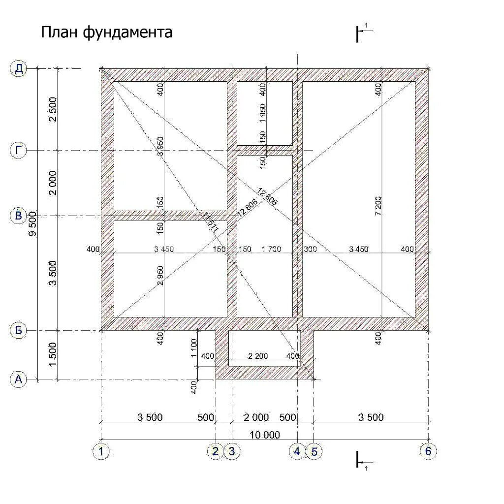 Проект фундамента. Ленточный фундамент 10х10 схема. план фундамента ленточного чертеж. чертеж фундамента 10х10 ленточного. схема ленточного фундамента для дома 6х6.