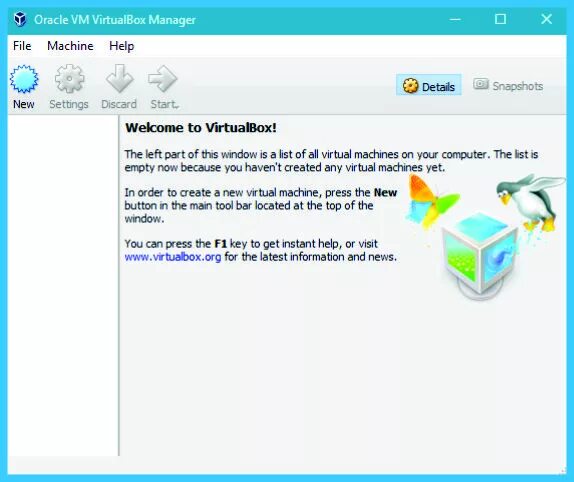 Virtualbox 5.2