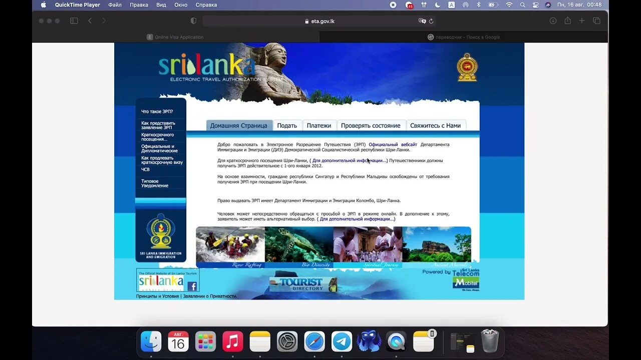 Eta на Шри Ланку. Пример заполнения eta Шри Ланка. Электронная виза на Шри Ланку инструкция. Пример заполнения визы на Шри Ланку.