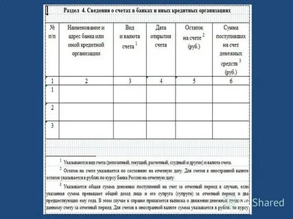 Указ сведения о доходах