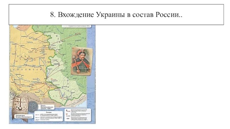 Вхождение украины в состав россии план. Вхождение Украины в состав России в 17 веке карта. Вхождение Украины в состав России в 17 веке. Внешняя политика вхождения Украины в состав России 17 века. Вхождение Украины в состав России в XVII 7 класс.