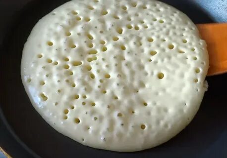 Блины на кефире пышные с содой яйцами