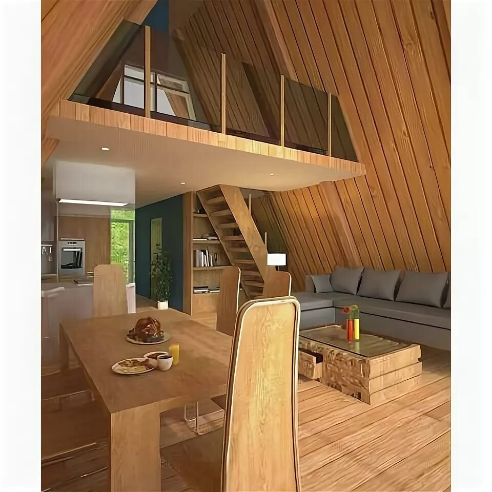 Проект а фрейма 6 на 8 Cozy Cabin Retreat in the Heart of Nature