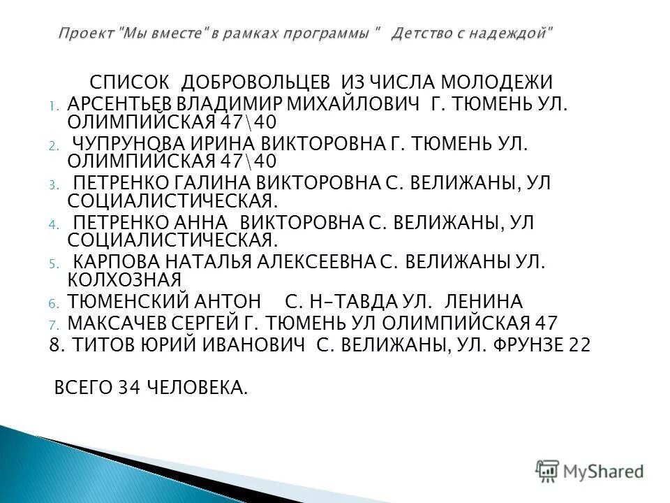 Список добровольцев. Список добровольцев. Рукописи гашека. Структура волонтерского отряда. Списки волонтёров на евро 2012.