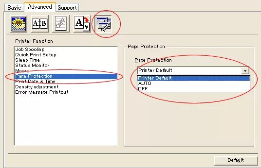 Cannot print. Message print. print console 3.0.