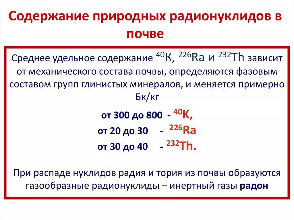 Радий что означает. Норма радионуклидов в почве. Техногенные радионуклиды. Техногенные радионуклиды в почве это. Радионуклиды в грунте.