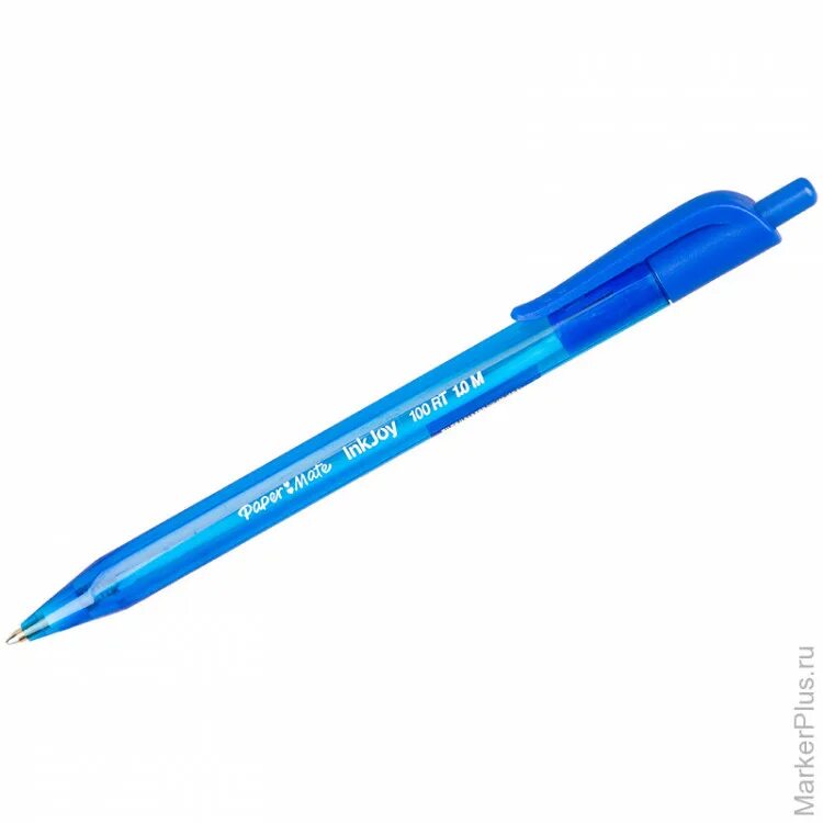 Ручки шариковые paper mate. Ручка шариковая автоматическая paper mate inkjoy 100 rt. ручка шариковая paper mate inkjoy 100 синяя. ручка шариковая автоматическая paper mate &quot;inkjoy&quot; 100 rt синяя, 1,0мм трехгран.. ручка шариковая paper mate автоматическая «inkjoy 500 rt».