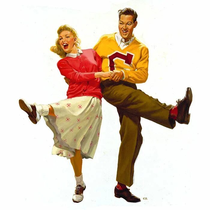 Свинг swing. Ретро танцы арт. пин ап танцы. пин ап свинг. американские ретро танцы рисунок.