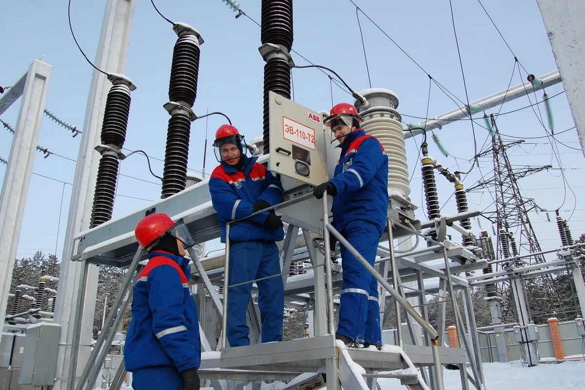 Работа электросетевых компаниях