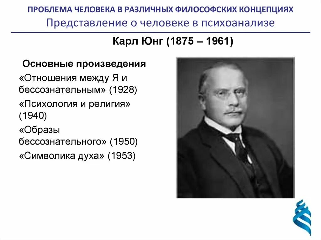 Психоаналитическая философия Юнга. Проблемы психоанализа в философии.