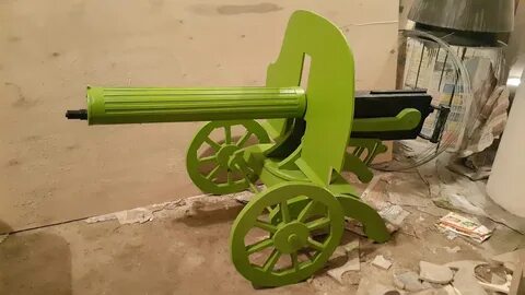 Пулемет из бумаги