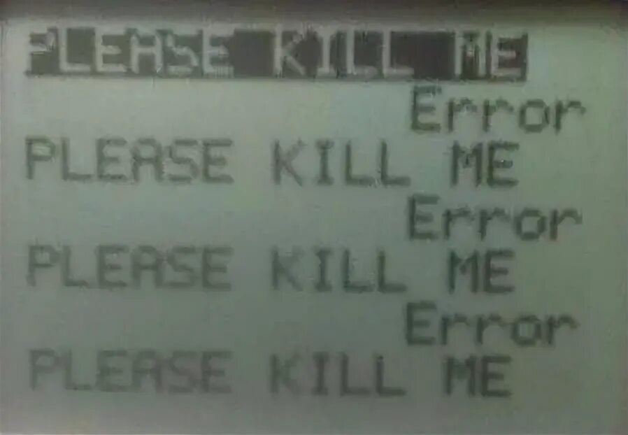 Kill error