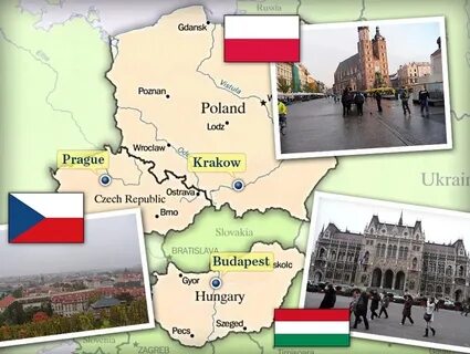 Докажите что польша и чехия в середине