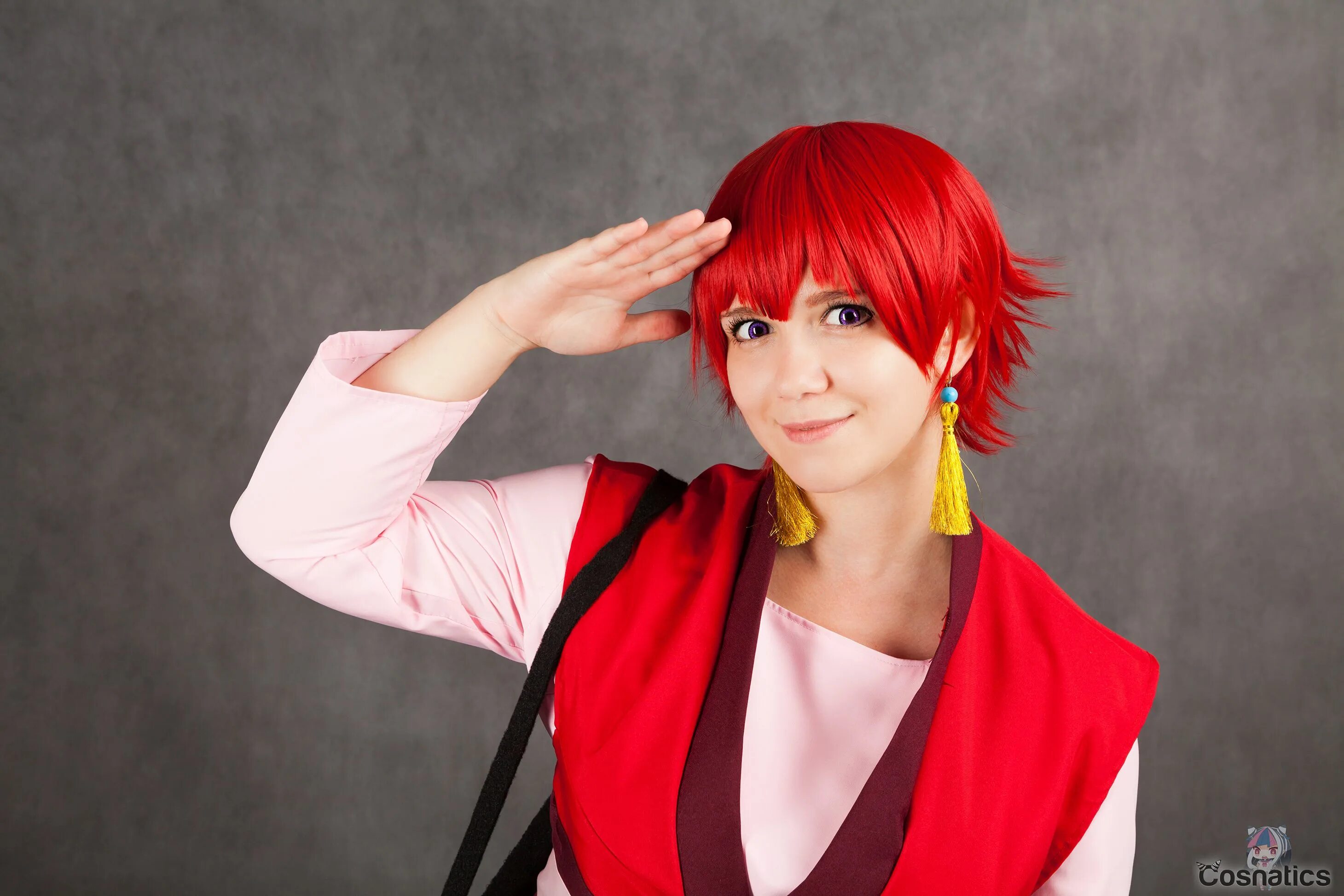 Red cosplay. Йона косплей. Yona Cosplay. Косплей в Красном. Я краснею косплей.