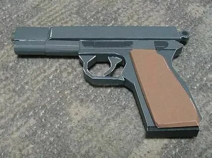 Paper gun