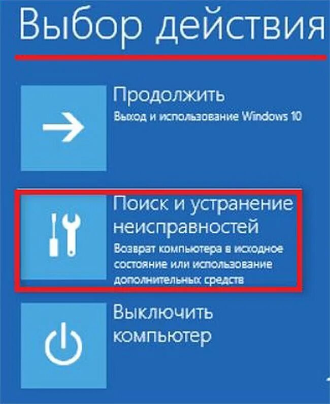 Некорректное выключение