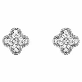 Van cleef alhambra серьги