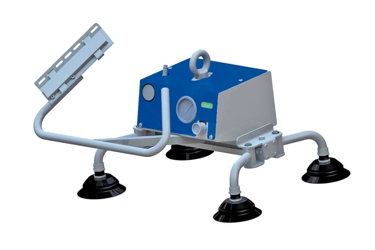 Lifting device. Hoisting devices. vacuum lifters for segment tunels acimex. vacuums 2002.