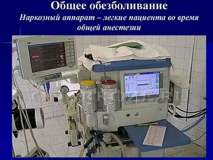 Тест общее обезболивание