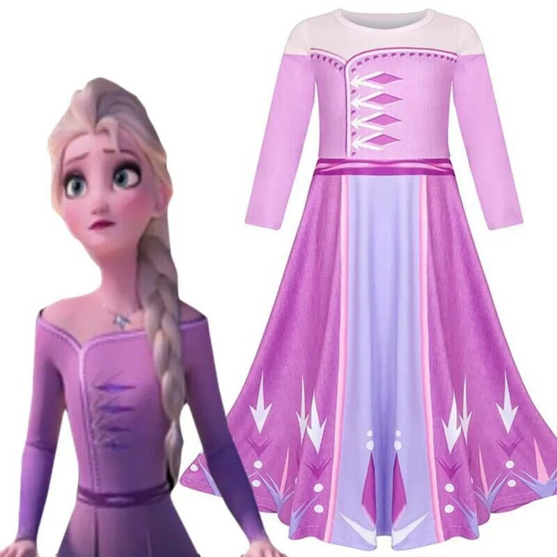 Frozen 11. Frozen 2 elsa purple dress.